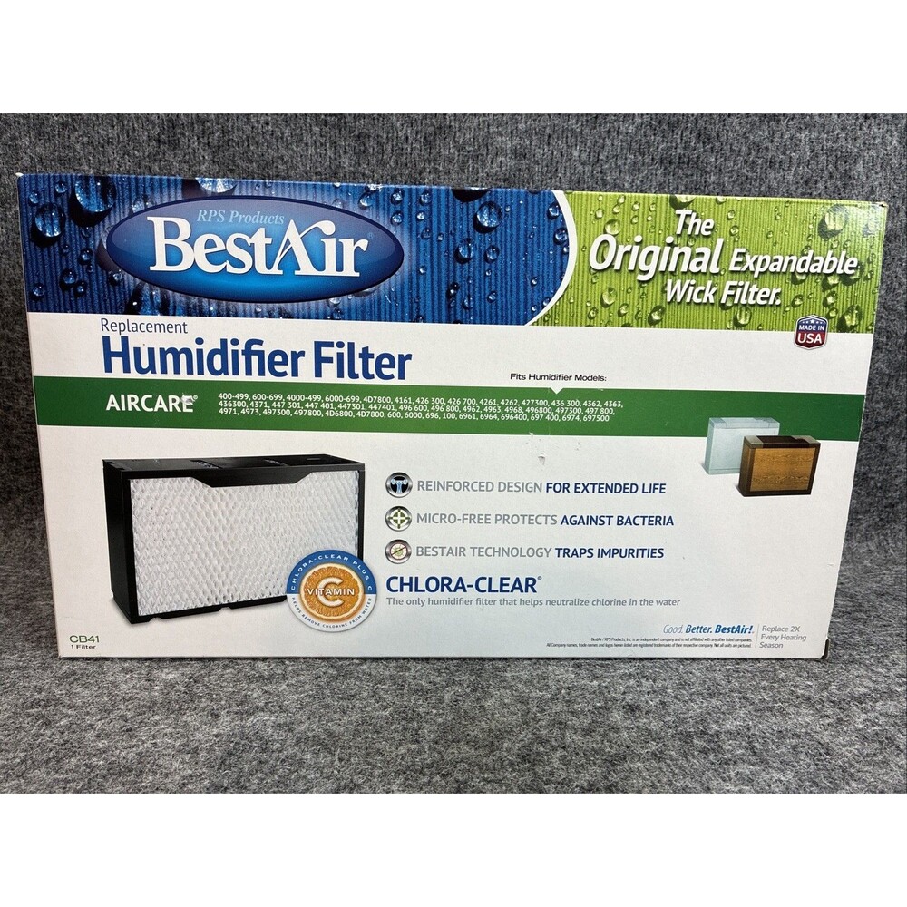 BestAir CB41 Essick Replacement Paper Wick Humidifier Filter